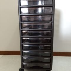 書類ケース　収納ケース　レターケース　A4　浅型10段　