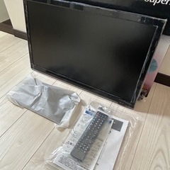 24型DVD再生機能付きフルハイビジョンテレビの画像