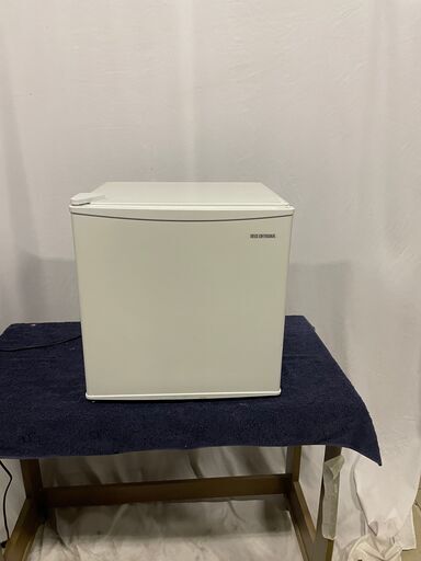 【高年式】【美品】アイリスオーヤマ/IRIS OHYAMA　1ドア冷蔵庫　IRSD-5AL-W　2021年製　動作品　ホワイト/白