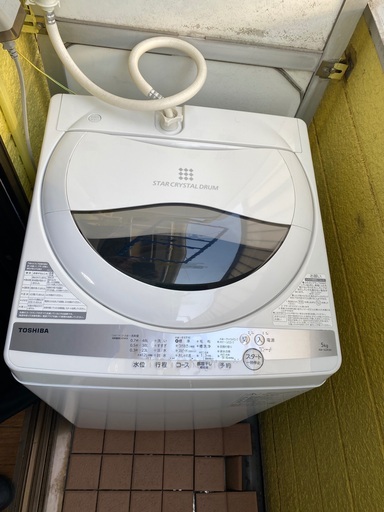 Toshiba Star Crystal Drum 5kg 2021年製