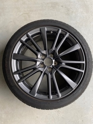 ダンロップ　純正ホイルに傷あり　245/40RF19　1本