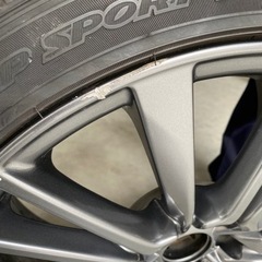 ダンロップ　純正ホイルに傷あり　245/40RF19　1本 ダンロップ 純正ホイルに傷あり 245/40RF19 1本