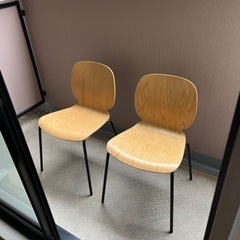 【2月8日まで】IKEA BRORINGE 2脚セット