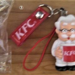 KFCケンタッキー・フライド・チキンのカーネルおじさんのストラッ...