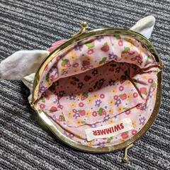 SWIMMERスイマーうさぎのがま口ポーチの画像