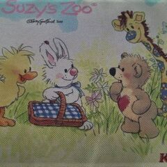 激安・売り切れ御免KFCケンタッキー・フライド・チキンのノベルティ・スージーズー非売品【suzy's zooミニトートバッグ・手提げ袋】未使用の画像