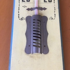 レトロな温度計の画像