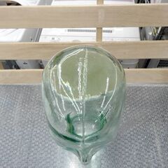 ヘッド トルソー ガラス製 マネキン 帽子 グリーン スタンド オブジェ 什器 ディスプレイ 西岡店の画像