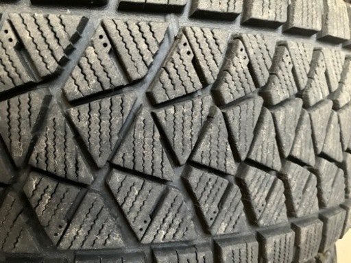 ★グッドコンディション！BLIZZAK ブリザックDM-V2 215/70R16 2018年 Weds ウェッズ Fang ファング 