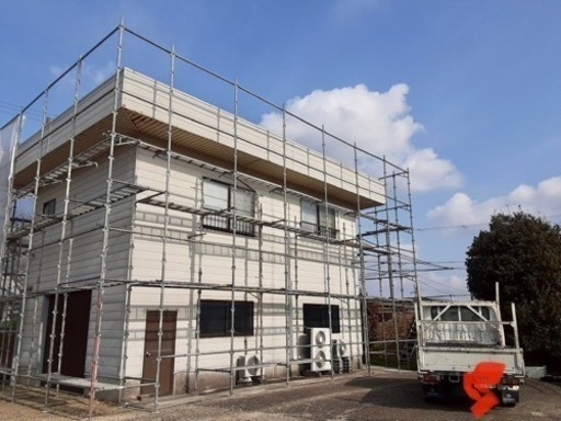 カチコミ足場cタイプ一棟分