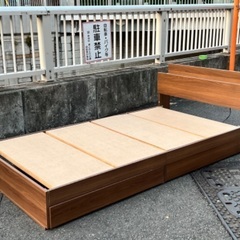 (A-a13)￥5500(税込) 引き出し付きベッドフレーム