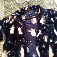 冬ペンギン柄モコモコの画像