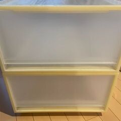 【無料・先着優先】衣装ケース2個セットの画像