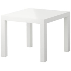 サイドテーブル 白 IKEA 家具の中古が安い！激安で譲ります