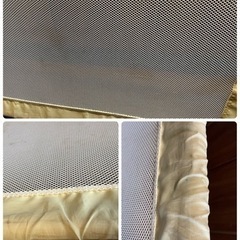 ベビーフェンス　ベビーゲート　メッシュ　つっぱり　の画像