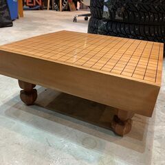 碁盤 厚み約80mm 骨董 囲碁 将棋 碁笥 娯楽 趣味 碁石 USED 中古 リサイクルショップ札幌　買取本舗　西野店の画像