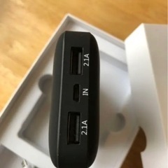 新品　モバイルバッテリー 10000mAh コンパクトの画像