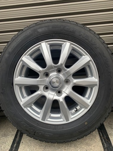 グッドイヤー スタッドレス 195/65R15 15X6J ET53 P.C.D.114.3 5H アルミセット