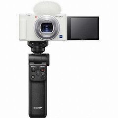 【苫小牧バナナ】新品未使用品 ソニー/SONY デジタルビデオカメラ VLOGCAM ZV-1G シューティンググリップキット ホワイト♪