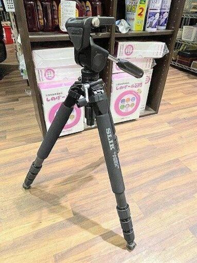 【苫小牧バナナ】SLIK/スリック 4段式 大型カーボン三脚 カーボンマスター 914 PRO II ケース付き 状態良好♪