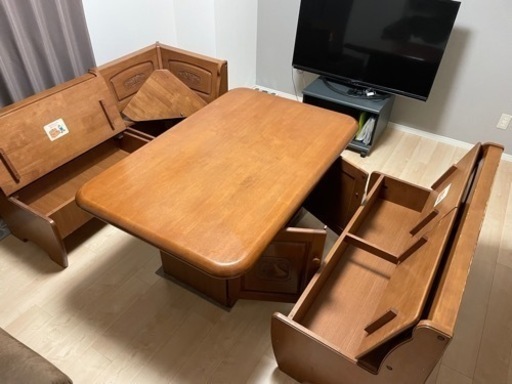 収納付きダイニングテーブル（キャンセル待ち）