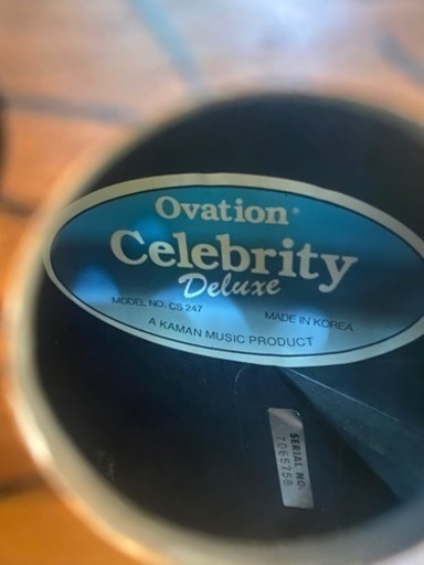 オベーション　Ovation アコギ　ギター　エレアコ　セレブリティ　CS247 