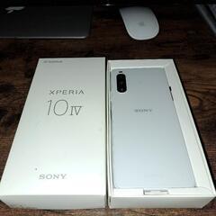 美品！Xperia 10 IV 128GB ホワイト SIMフリー