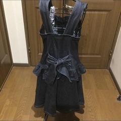 ワンピース、ジーンズ生地の画像