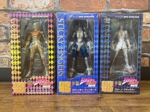 ジョジョ5部フィギア