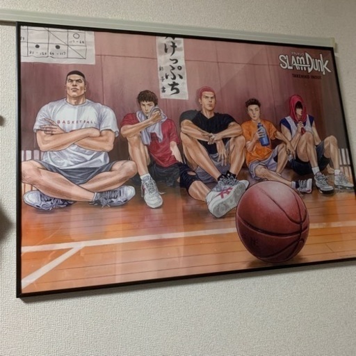 スラムダンク　ポスター　額縁付きです！