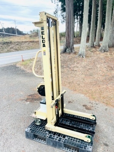 カントー バッテリー電動油圧昇降式リフター エルダ3525(elda-3525-OP) 引き取り限定!!栃木県