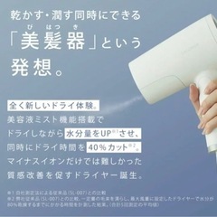 【新品未開封】SALONIA サロニア　ミストドライヤー　セラム付きの画像