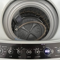 洗濯機　ハイアール　4.5kg 2017年　JW-C45Aの画像