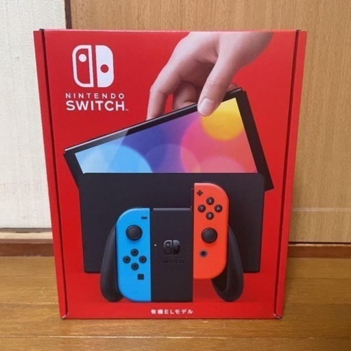 値下げしました！【新品未使用】Nintendo Switch 有機ELモデル　ネオンブルーネオンレッド　本体