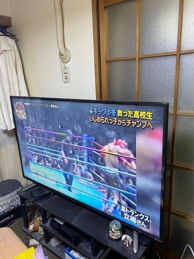【値下げしました】ハイセンス55型　55k30 2018年製　1月28日までに取りに来てくれる方のみ！