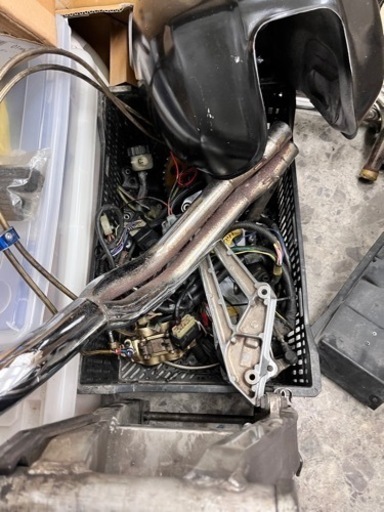 xjr400 全バラ　組み立てベース