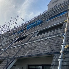 足場工事の画像