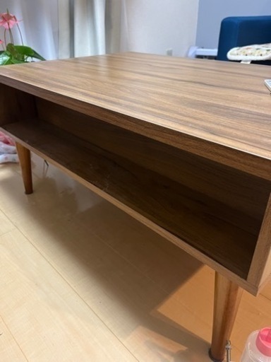 【美品】昇降式　ローテーブル　ダイニング、仕事机にもなります