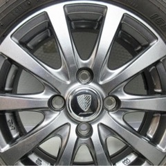 13インチ 165R13 6PR 5J+35 100 中古スタッドレスタイヤアルミホイール 