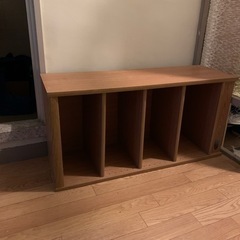 木製四段棚の画像