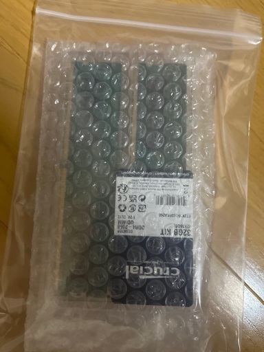 (新品)PC用メモリー32GB(16GBx2)