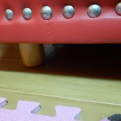 ピンクのソファー もう一台も記載中 値下げしましたの画像