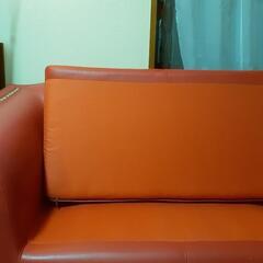 ピンクのソファー 二台目 値下げしましたの画像