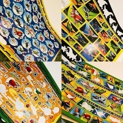 カーズ＆プレーンズ好きのお子様に💖コストコ購入A3サイズ特大シール帳📝シール貼り済みもあり✨遊び心たっぷり！中古品でも楽しく使える♪の画像