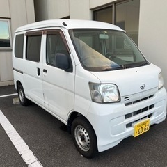 【取引済】ハイゼットカーゴ　車検残1年　ホイール付冬タイヤ込み　