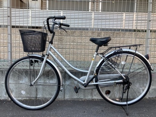 SUNTRUST 26インチ自転車（シルバー)