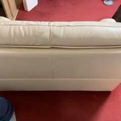 本革ソファー【1000円】の画像