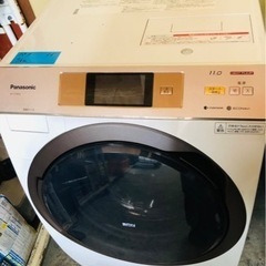 配送可能　パナソニックドラム式洗濯機　NA-VX5E4L タッチパネル 配送可能 パナソニックドラム式洗濯機 NA-VX5E4L タッチパネル