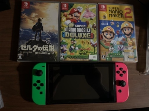 Nintendo Switch ソフト5本＆プロコンセット