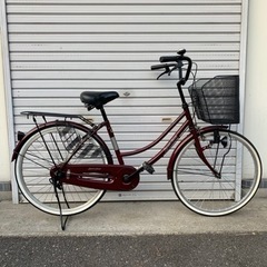 ☆前後タイヤ新古品☆ 24インチ LEDダイナモライト軽快車 防...